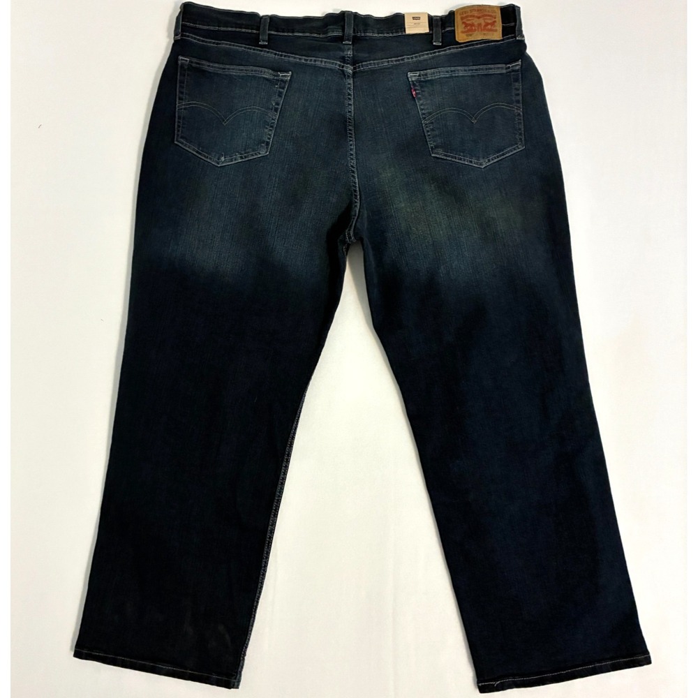 NWT Levis 559 Relaxed Straight Jeans Mens 48x30 Dark Wash Denim Casual Work Pant